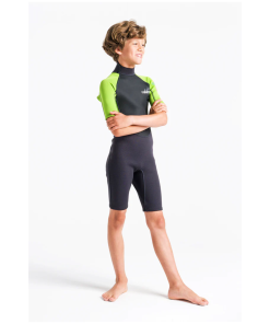 Traje de neopreno c-skins para niños BLACK/LIME/XL