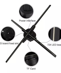 3D Holograma Proyector FAN SMART WIFI 1080x672 FA60N 59cm