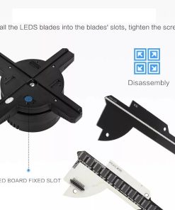 3D Holograma Proyector FAN SMART WIFI 1080x672 FA60N 59cm