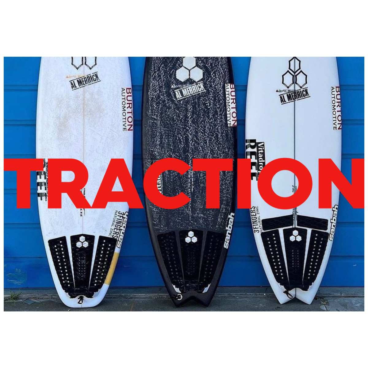 Almohadilla De Tracción Tabla Surf FISH PAD CHANNEL ISLANDS