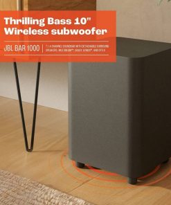 Barra de Sonido JBL Soundbar 1000 Bar 7.1.4 Bluetooth 880W