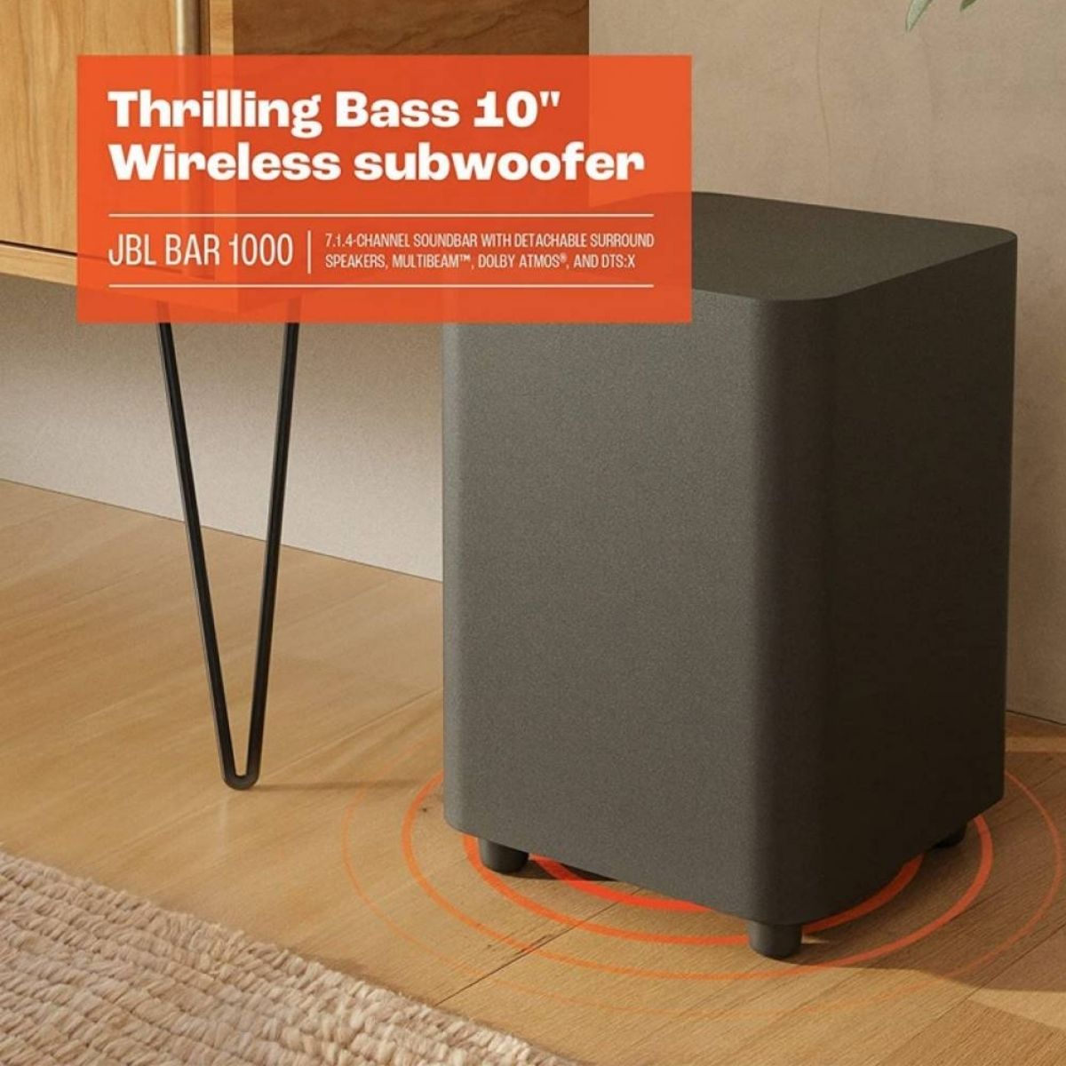 Barra de Sonido JBL Soundbar 1000 Bar 7.1.4 Bluetooth 880W Barra de Sonido JBL Soundbar 1000 Bar 7.1.4 Bluetooth 880W