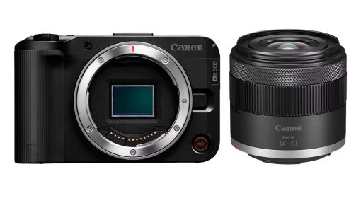Camara Canon R50 Mirrorless lente 14-30mm Video 4K UHD 30p