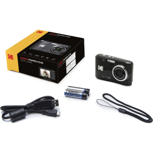 Camara Kodak Pixpro FZ45 16MP. Video Full HD Negra