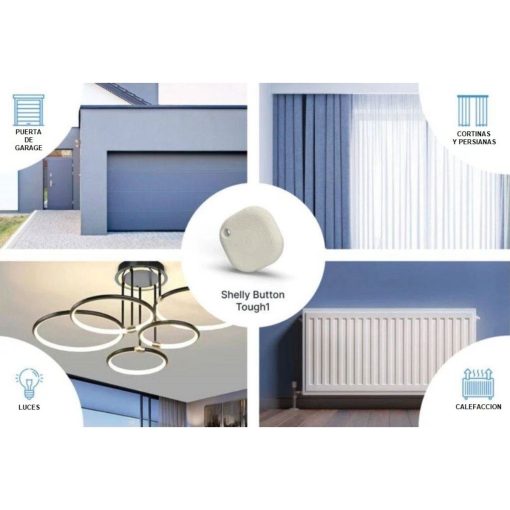 Control Smart Shelly BLU Ivory Bluetooth 1 boton