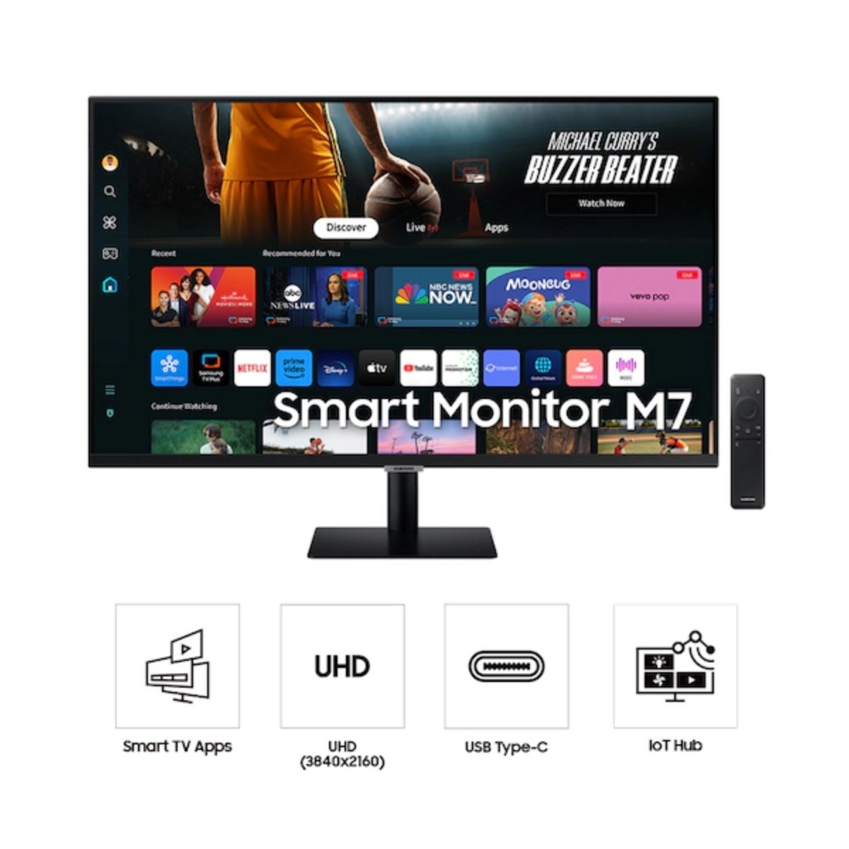 Copia - Monitor Gamer Samsung Smart M7 32" Va 4k 60hz Gaming Copia - Monitor Gamer Samsung Smart M7 32" Va 4k 60hz Gaming