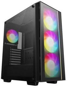 Gabinete Gamer DeepCool MATREXX55 V4 Gaming 3 fans de 140mm + 1 fan de 120mm ARGB