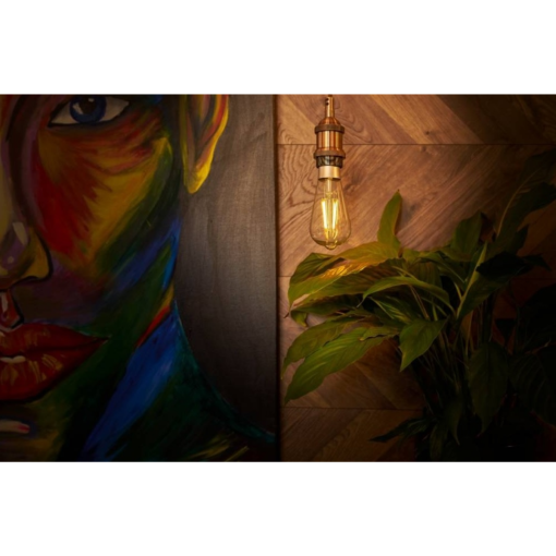 Lampara Shelly Vintage ST64 Wi-fi Luz regulable E27