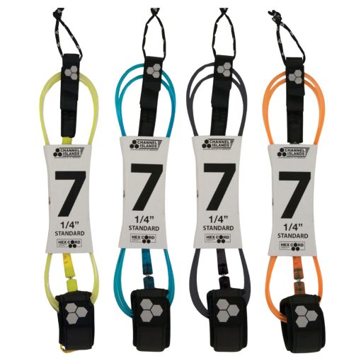 Leash Para Tabla De Surf 2,1M HEX CORD Azul CHANNEL ISLANDS