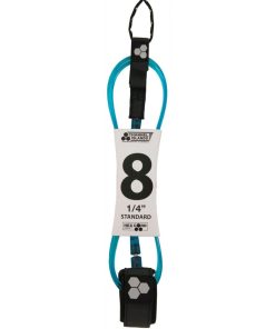 Leash Para Tabla De Surf 2,4M HEX CORD Azul CHANNEL ISLANDS