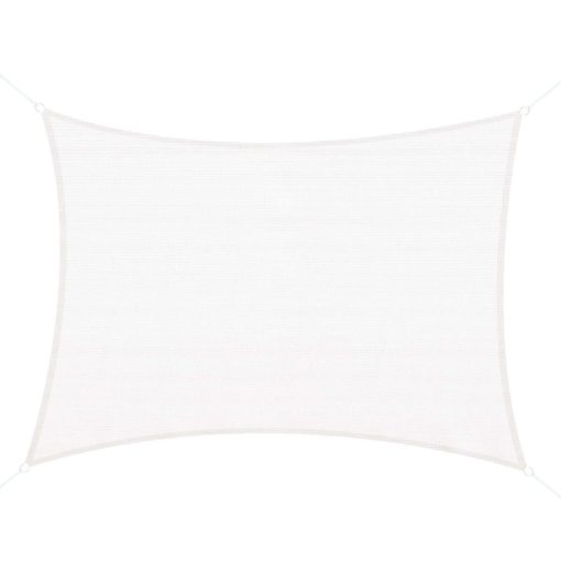 Malla Toldo Vela Alta Calidad 8 x 3 metros Uv 98% Blanco