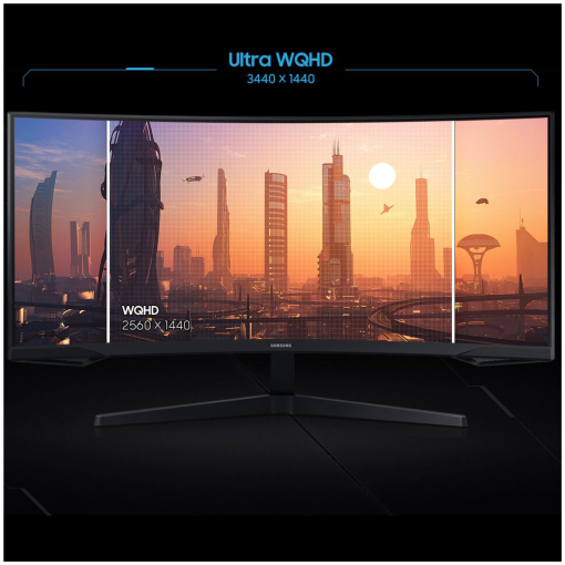 Monitor Gamer Samsung G5 34" UWQHD 3440x1440,165hz Gaming