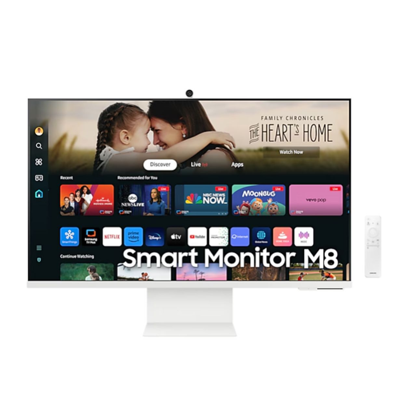 Monitor Gamer Samsung Smart M8 32" VA 4k 60hz Blanco Gaming Monitor Gamer Samsung Smart M8 32" VA 4k 60hz Blanco Gaming