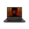 Notebook MSI Ultra 7 512GBSSD 16GB 16" WUXGA RTX5070 Ti 12GB