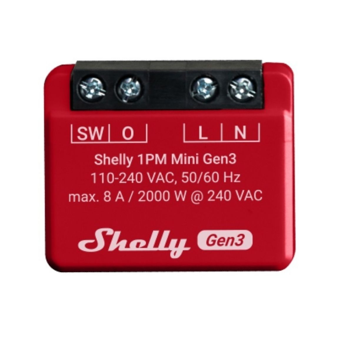 Rele Shelly Mini 1PM GEN3 Wi-fi Con medición de consumo (PM) Rele Shelly Mini 1PM GEN3 Wi-fi Con medición de consumo (PM)