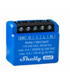 Rele Shelly Mini 1 GEN3 Wi-fi Rango hasta 30 metros