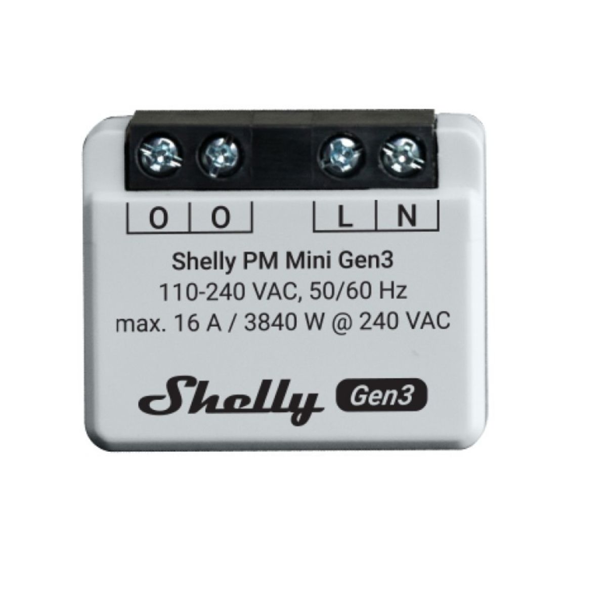 Rele Shelly Mini PM GEN3 Wi-fi Con medición de consumo (PM) Rele Shelly Mini PM GEN3 Wi-fi Con medición de consumo (PM)