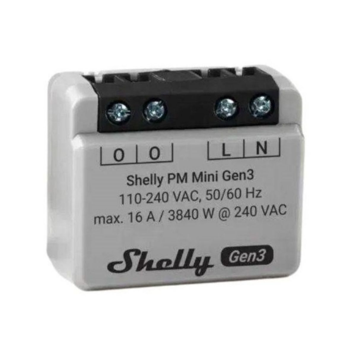 Rele Shelly Mini PM GEN3 Wi-fi Con medición de consumo (PM) Rele Shelly Mini PM GEN3 Wi-fi Con medición de consumo (PM)