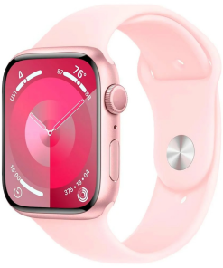 Reloj Apple Watch Serie 9 45mm Aluminio Rosado M/L MR9H3LW/A