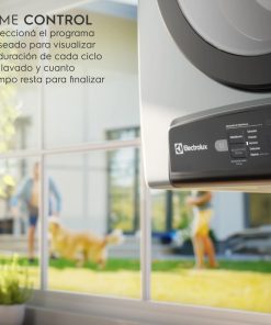Secarropas Electrolux Carga Frontal 7kg Plateado