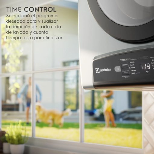 Secarropas Electrolux Carga Frontal 7kg Plateado