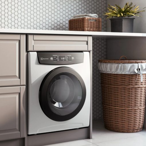 Secarropas Electrolux Carga Frontal 7kg Plateado