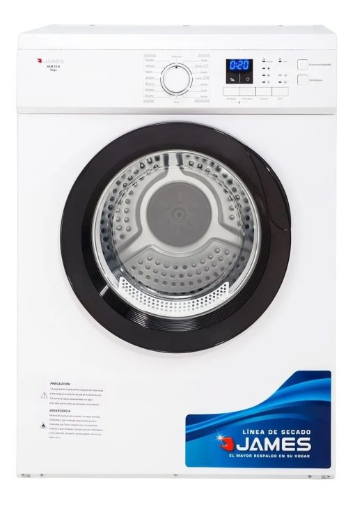 Secarropas James Carga Frontal SEM 7KG Display Antiarrugas