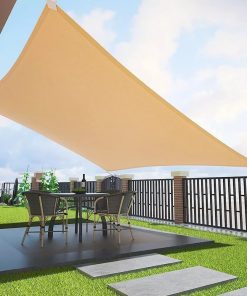 Toldo Vela p/ sombra viento y granizo c/ Uv - 3*2mts Azul