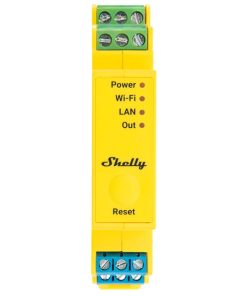 Controlador Shelly Pro RGBWW PM Wi-fi DIN LED RGBW medición