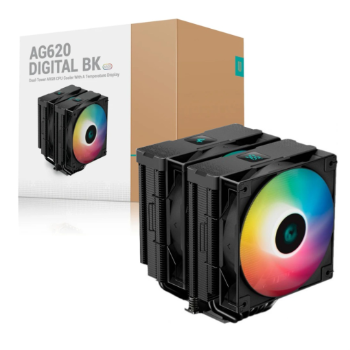 Cooler Gamer DeepCool AG620 Digital Negro ARGB LED RGB