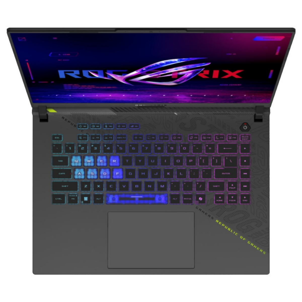 Copia - Notebook Gamer Asus ROG Strix G16 Ryzen 9 5.3Ghz 16GB 1TB SSD 16" FHD 165Hz RTX 5070Ti 12GB
