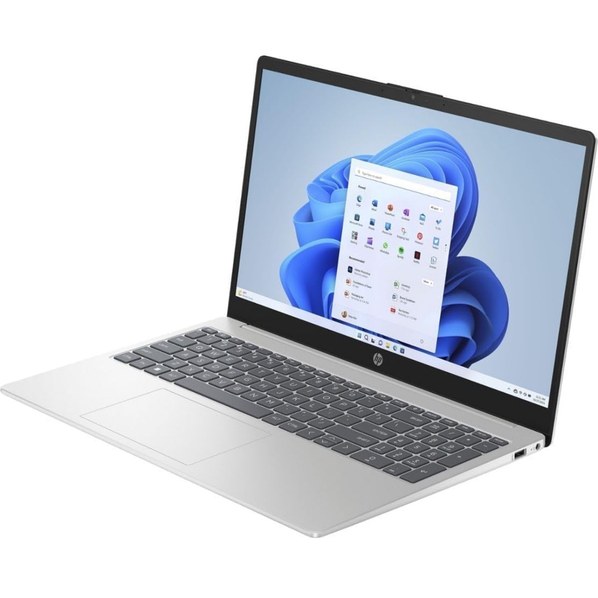 Copia - Notebook HP 15-FC0025 Ryzen™ 5 7520U 512GB SSD 8GB 15.6" (1366x768) TOUCHSCREEN WIN11 S NATURAL SILVER. 90 Day Warranty - 9Q1E9UA#ABA-R