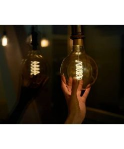 Lampara Shelly Vintage G125 Wi-fi - Luz regulable E27