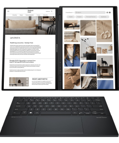 Notebook Asus Zenbook Duo UX8406CA Core Ultra 9 5.4Ghz 32GB 2TB SSD DUAL 14'' WUXGA Oled Touch