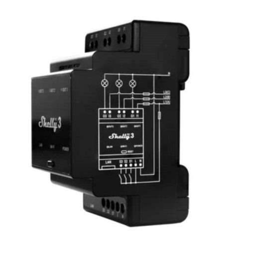 Rele Shelly Pro 3 Wi-fi DIN Triple - Relé DIN de 3 canales