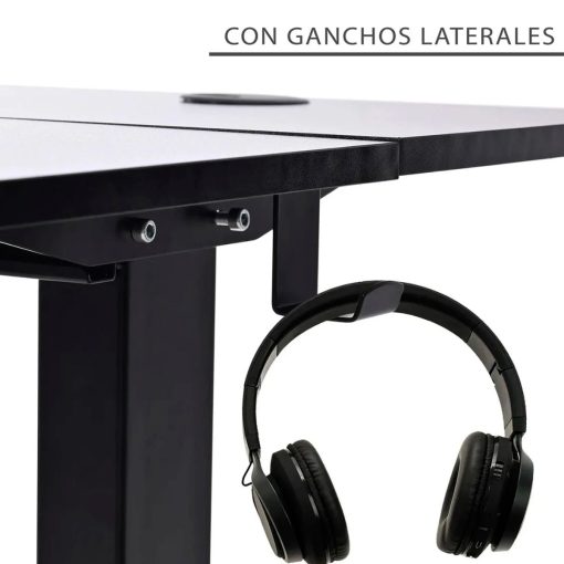 Copia - Escritorio Eléctrico Gamer Ergonómico Con Altura Ajustable - NEGRO
