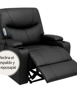 Sillón Masajeador Eléctrico Reclinable Con Control Remoto