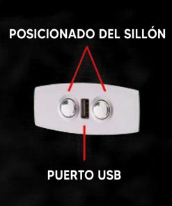 Sillón Masajeador Eléctrico Reclinable Con Control Remoto