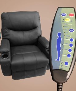 Sillón Masajeador Eléctrico Reclinable Con Control Remoto