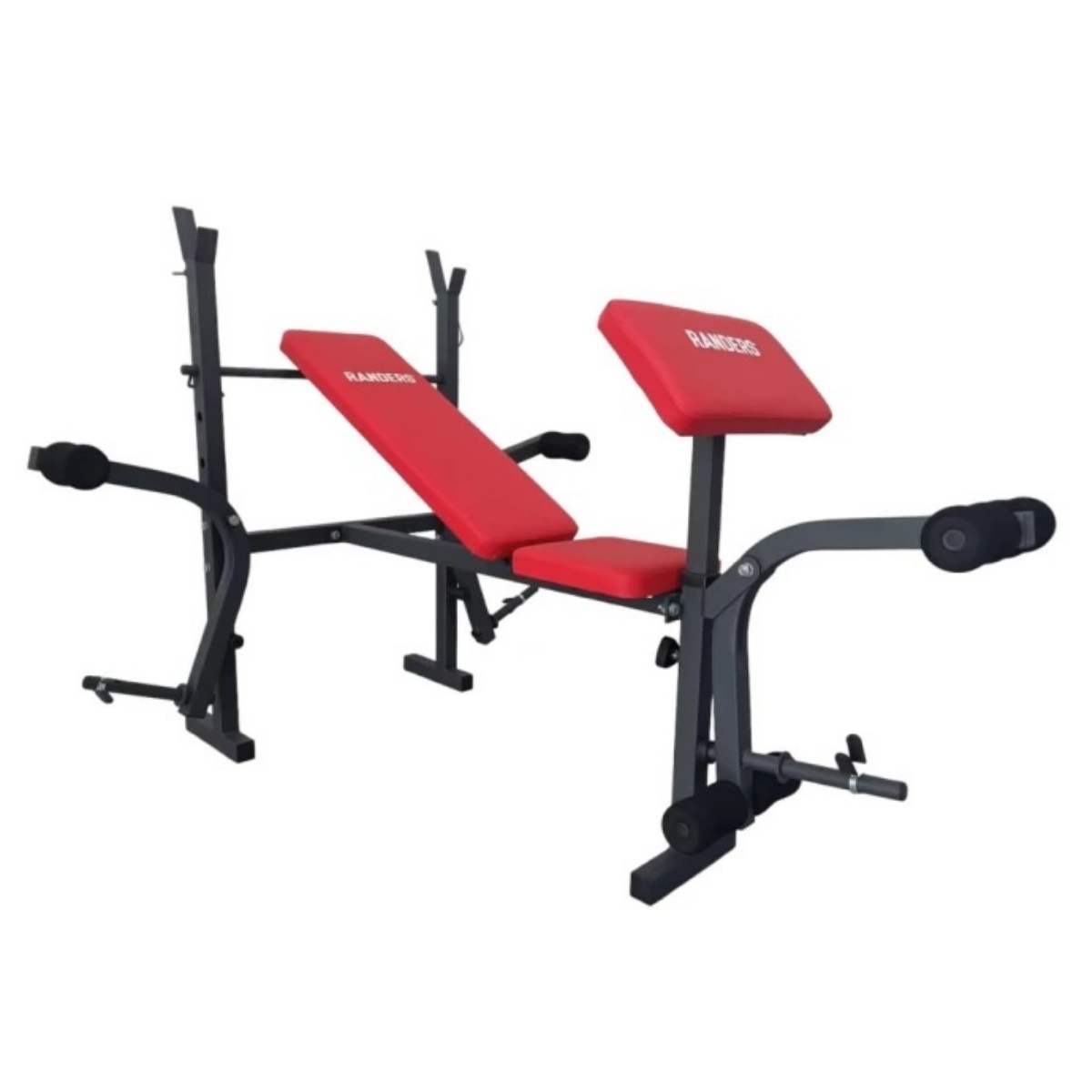 Banco de pecho Randers con soporte para barra y scott Banco de pecho Randers con soporte para barra y scott