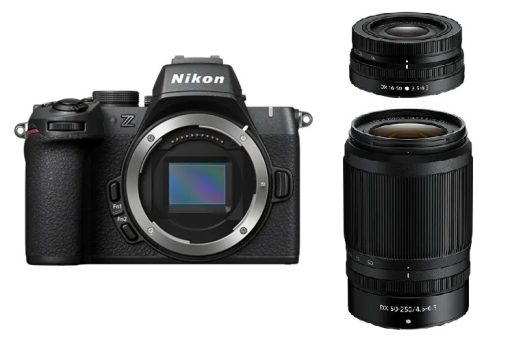 Camara Nikon Z50 II Mirrorless con lente 16-55mm Profesional