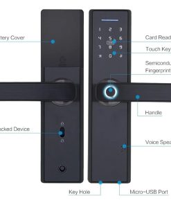 Cerradura Inteligente Con Pestillo Smart Wifi Tuya Smart App