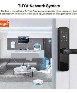 Cerradura Inteligente Con Pestillo Smart Wifi Tuya Smart App