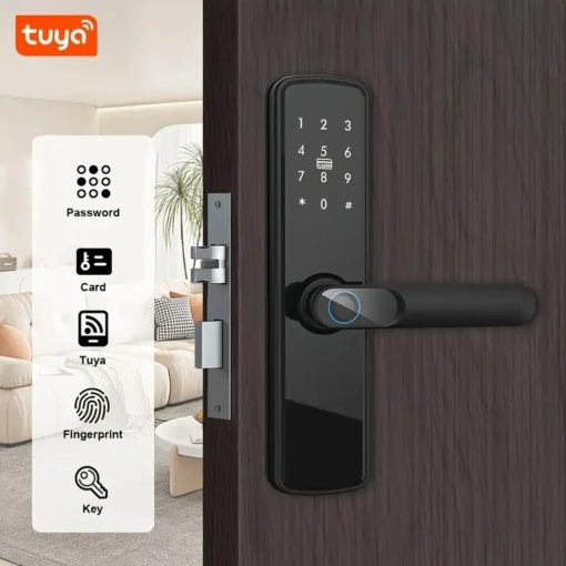 Cerradura Inteligente Con Pestillo Smart Wifi Tuya Smart App