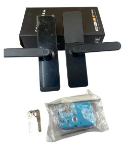 Cerradura Inteligente Huella Digital Clave Wifi Smart App Color Negro