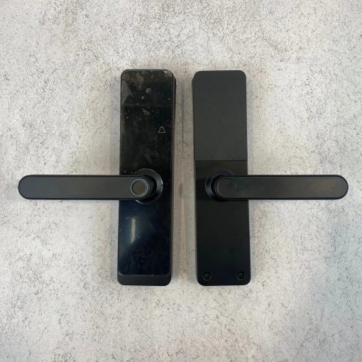 Cerradura Inteligente Huella Digital Clave Wifi Smart App Color Negro