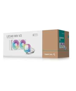 Cooler Gamer liquido DeepCool LE240 V2 ARGB Blanco Gaming