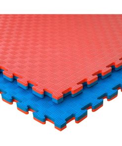 Copia - Piso Tatami Goma Eva Encastrable 1x1m 2cm ROJO-AZUL