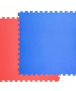 Copia - Piso Tatami Goma Eva Encastrable 1x1m 2cm ROJO-AZUL