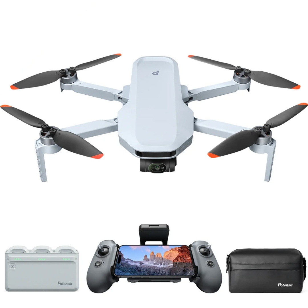 Dron Potensic ATOM 2 Fly More Combo con GPS + Alance 10kms + Camara 8K + Video 4K Dron Potensic ATOM 2 Fly More Combo con GPS + Alance 10kms + Camara 8K + Video 4K